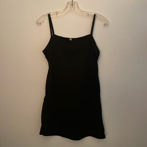 Black Slip Dress - Picture 1 of 3